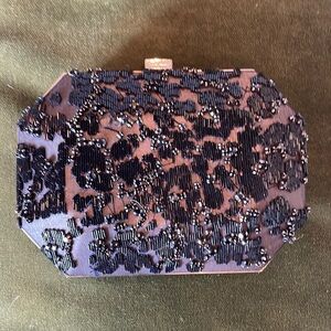 Ferragamo Beaded Clutch
